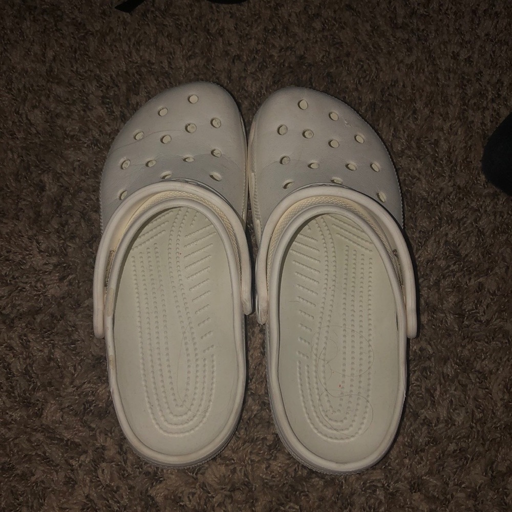 COPY - White crocs